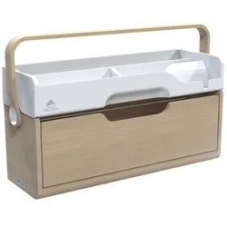 ALBA Arbeitsbox DKBOX holz/weiß