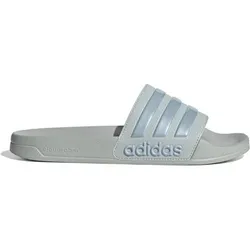 ADIDAS Herren Badeslipper Shower adilette, Größe 37 in Silber Silber