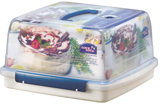 Lock & Lock LocknLock Classic 12.6L Square Cake Carrier
