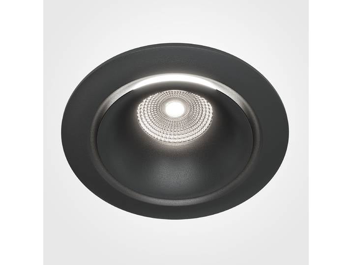 Spot LED encastrable Yin - Type A 10 x 8 x 10cm Noir Matériau : Métal Surface en métal : Laqué Type de métal : Aluminium LED Module LED