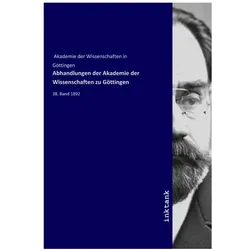 Abhandlungen der Akademie der Wissenschaften zu Göttingen, Fachbücher von Akademie der Wissenschaften in Göttingen