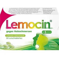 LEMOCIN gegen Halsschmerzen Lutschtabletten 50 St