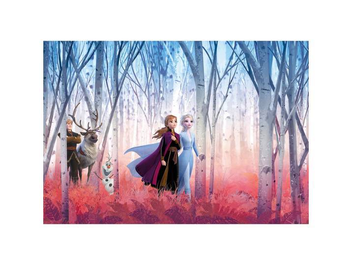 Komar Fototapete Frozen, Mehrfarbig, Cartoon, 368x254 cm, Fsc, Tapeten & Wandverkleidungen, Fototapeten
