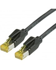 Draka Comteq Cat.6a 0.5m Cat6a S/FTP S-STP Schwarz Netzwerkkabel 0.5 m (21.05.9506)