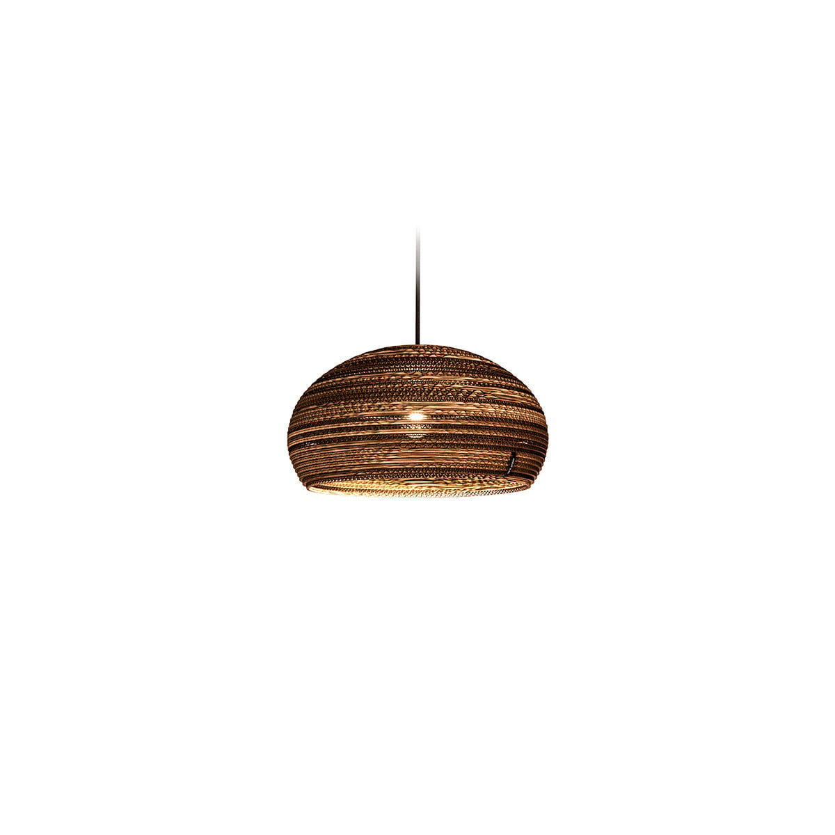 Think Paper Dandy 290 hanglamp, wit, Ø 29 cm