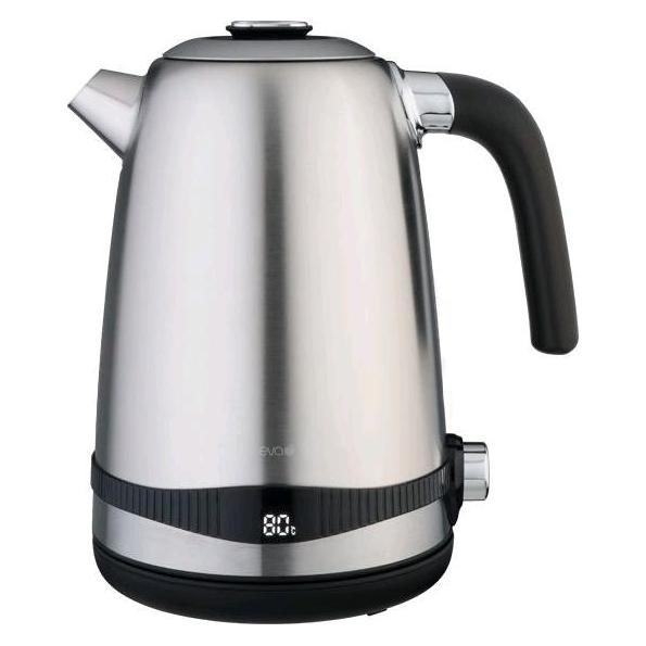 Eva- Kochen und Haushalt Eva WK9025 WasserkocherEdelstahl, 1,7 l, 2200 W (1.70 l) (029025)