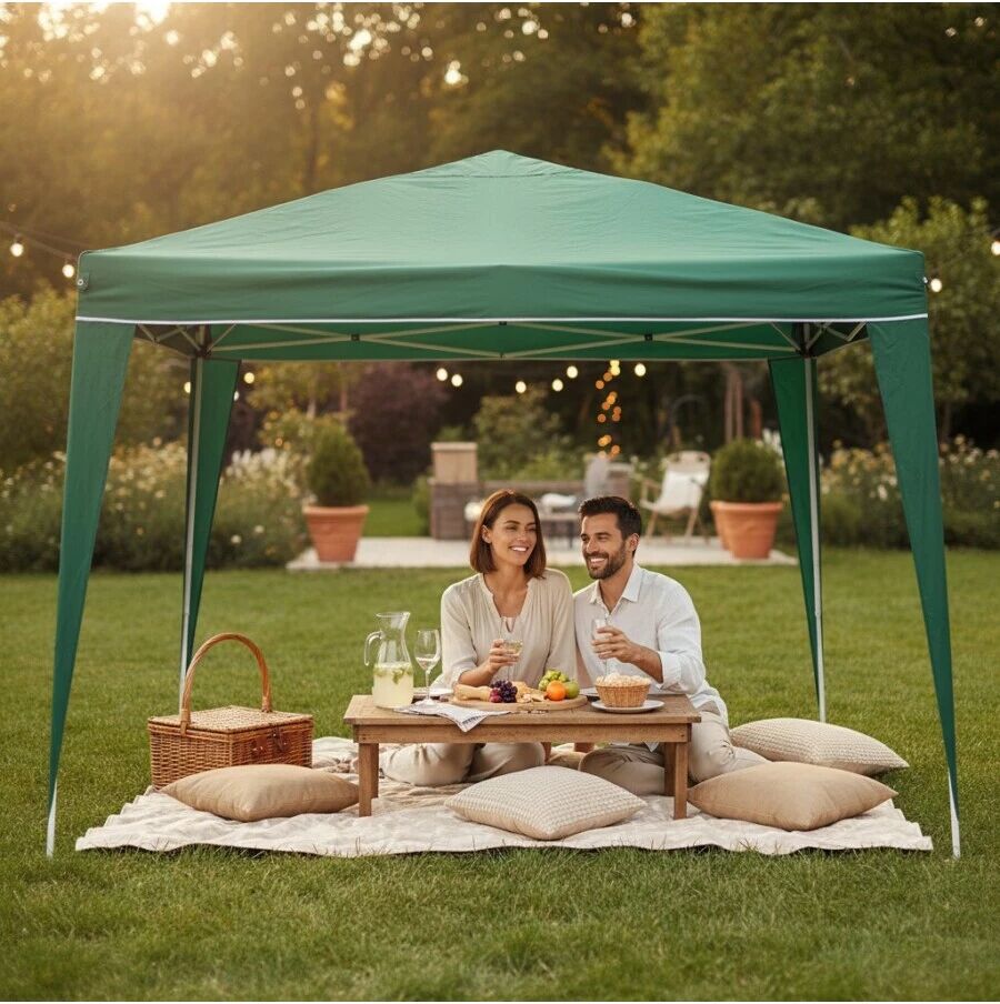 Essenza GAZEBO POP UP 3X3 MT - COLORE VERDE