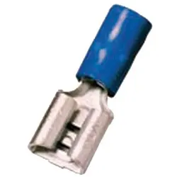 Intercable Flachsteckhülse ICIQ228FH 1,5-2,5qmm 2,8 x 0,8 blau