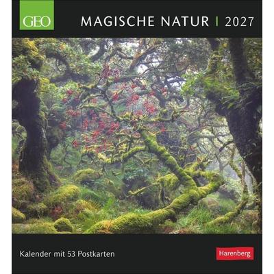 GEO Magische Natur Postkartenkalender 2027 - Wochenkalender mit 53 Postkarten