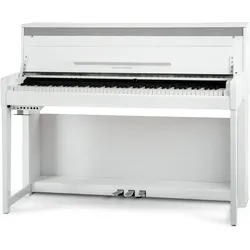 Classic Cantabile UP-1 WH Upright E-Piano Weiß Hochglanz