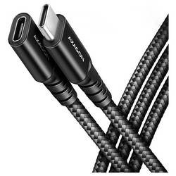 AXAGON USB-C® Kabel USB 3.2 Gen2 USB-C® Buchse, USB-C® Stecker 1.5 m Mehrfarbig BUCM32-CF15AB
