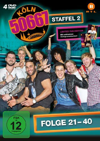 Dijana Malcevic - Köln 50667 - Staffel 2 (Folge 21-40) [Limited Edition] [4 DVDs] - Preis vom 08.10.2026 07:26:42 h