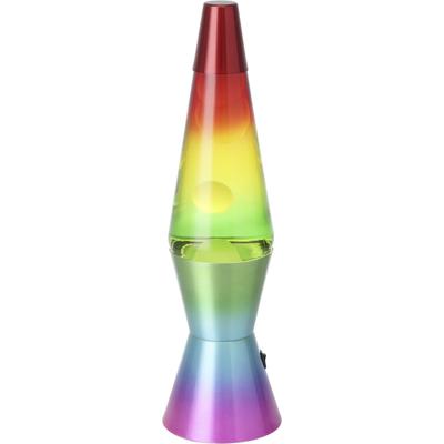 EGLO LED Tischleuchte "LAVA", bunt, 1, Ø 10,5cm H: 36cm, 1 Stk., Leuchten, LED Lavalampe Lava, Deko Lampe Wassersäule, Retro Lavaleuchte, LED Tischleuchte