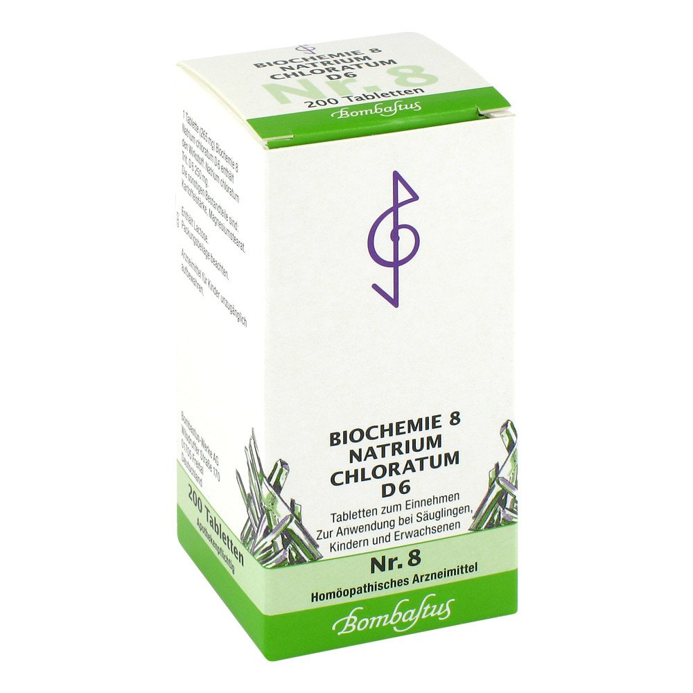 Bombastus-Werke AG Biochemie 8 Natrium chloratum D6 Tabletten 01073722