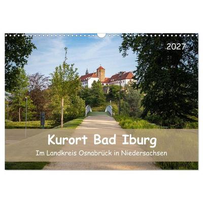 Kurort Bad Iburg (Wandkalender 2027 DIN A3 quer), CALVENDO Monatskalender