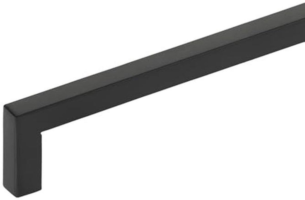 Zwarte RVS Meubelgreep 640 mm - Moderne Staafgreep voor Keuken en Meubels