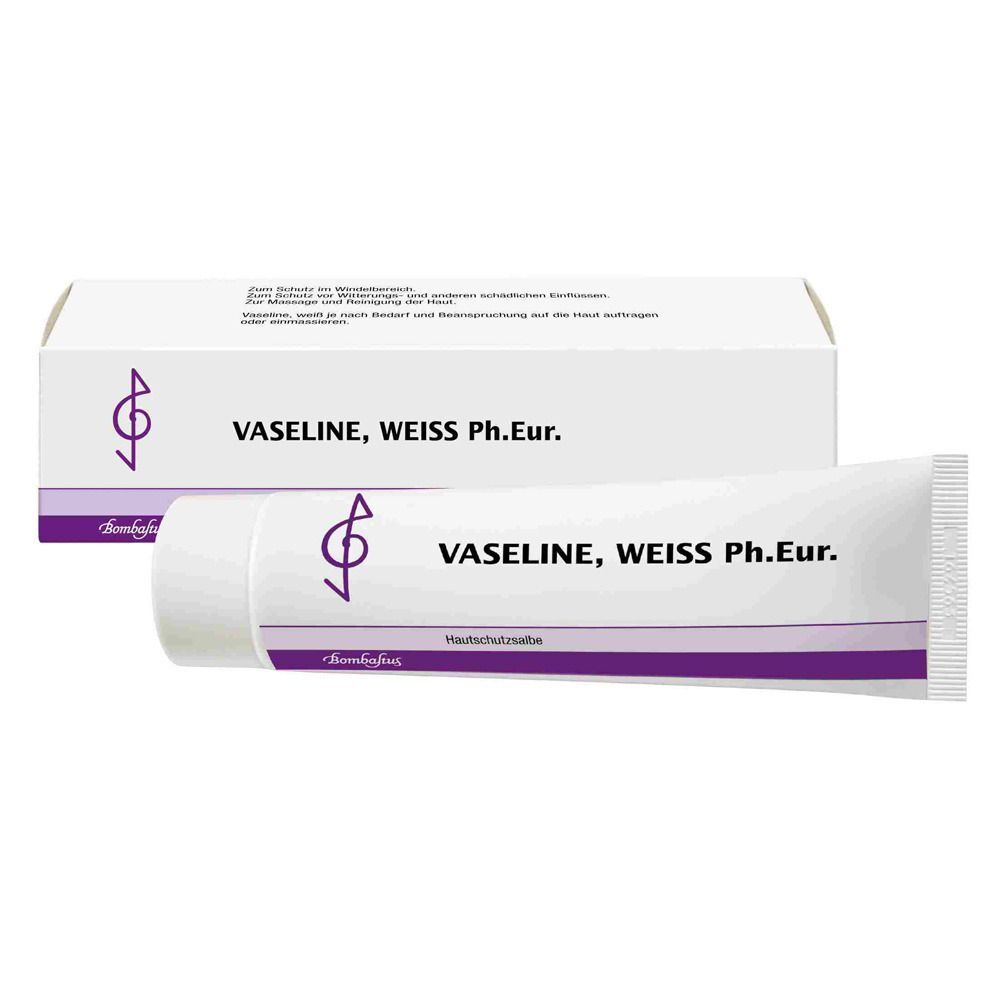 Bombastus Vaseline weiß Ph. Eur. 2x100 ml Fettsalbe