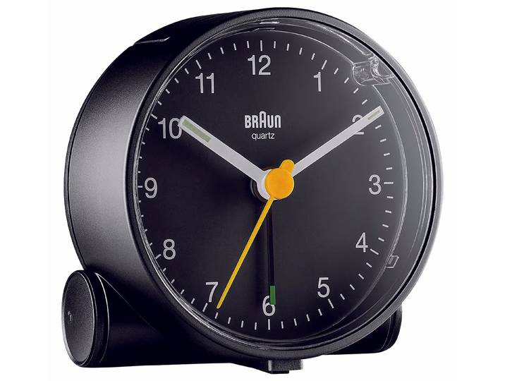 Braun BC01 black - Wecker – Wecker analog – schwarz