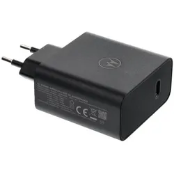 Motorola Ładowarka oryginalna ładowarka sieciowa Typ C 125W MC-1259 czarna bulk (125 W), USB Ladegerät, Schwarz