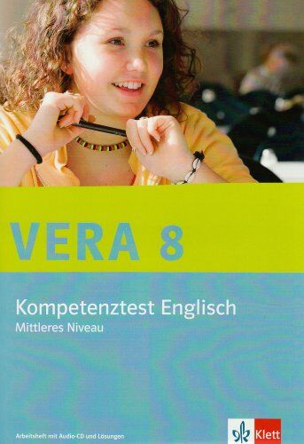 VERA 8 Englisch Kompetenztest. Mittleres Niveau. Arbeitsheft mit Lösungen - Preis vom 30.09.2026 22:30:23 h