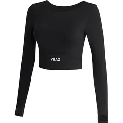 Yeaz, Damen, Sportshirt, Revelation (L), Schwarz, L