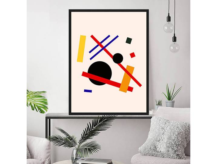 Tableau déco Black Hole Cadre : hêtre massif verni Revêtement : plexiglas Multicolore 62 x 82cm