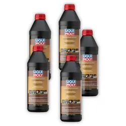 5x Hydrauliköl LIQUI MOLY 1127 Zentralhydrauliköl Vollsynthetisch Hydraulik Öl 1L
