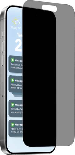 Puro Privacy Schutzglas für iPhone 17 / iPhone 17 Pro / iPhone 16