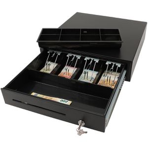 Olympia LD 410 Plus Kassenschublade, 41,5 x 41 cm, 4 Schein- und 8 Münzfächer, elektrisch über RJ12
