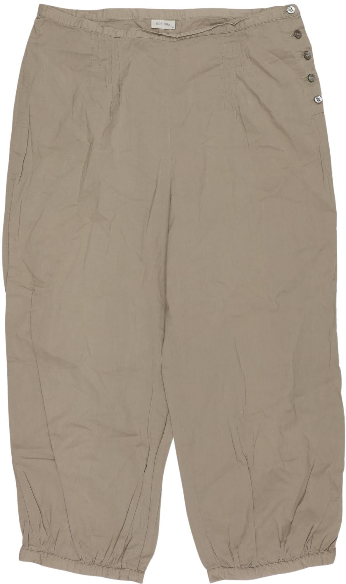 Noa Noa Damen Stoffhose, Braun, Gr. M, Baumwolle - Second Hand