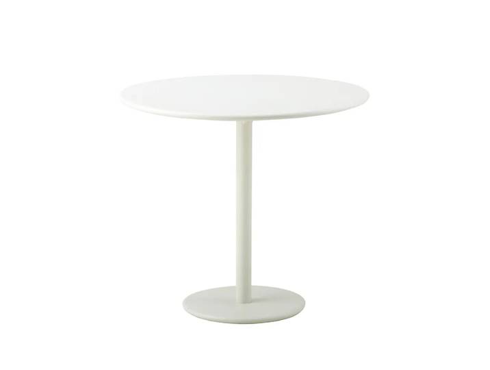 Cane-line Table de café Go Ø80 cm White-white
