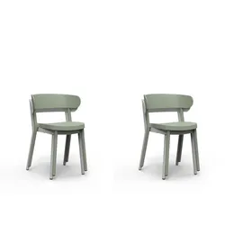 Stühle Casino Resol Kunststoff Grün (2er Set)