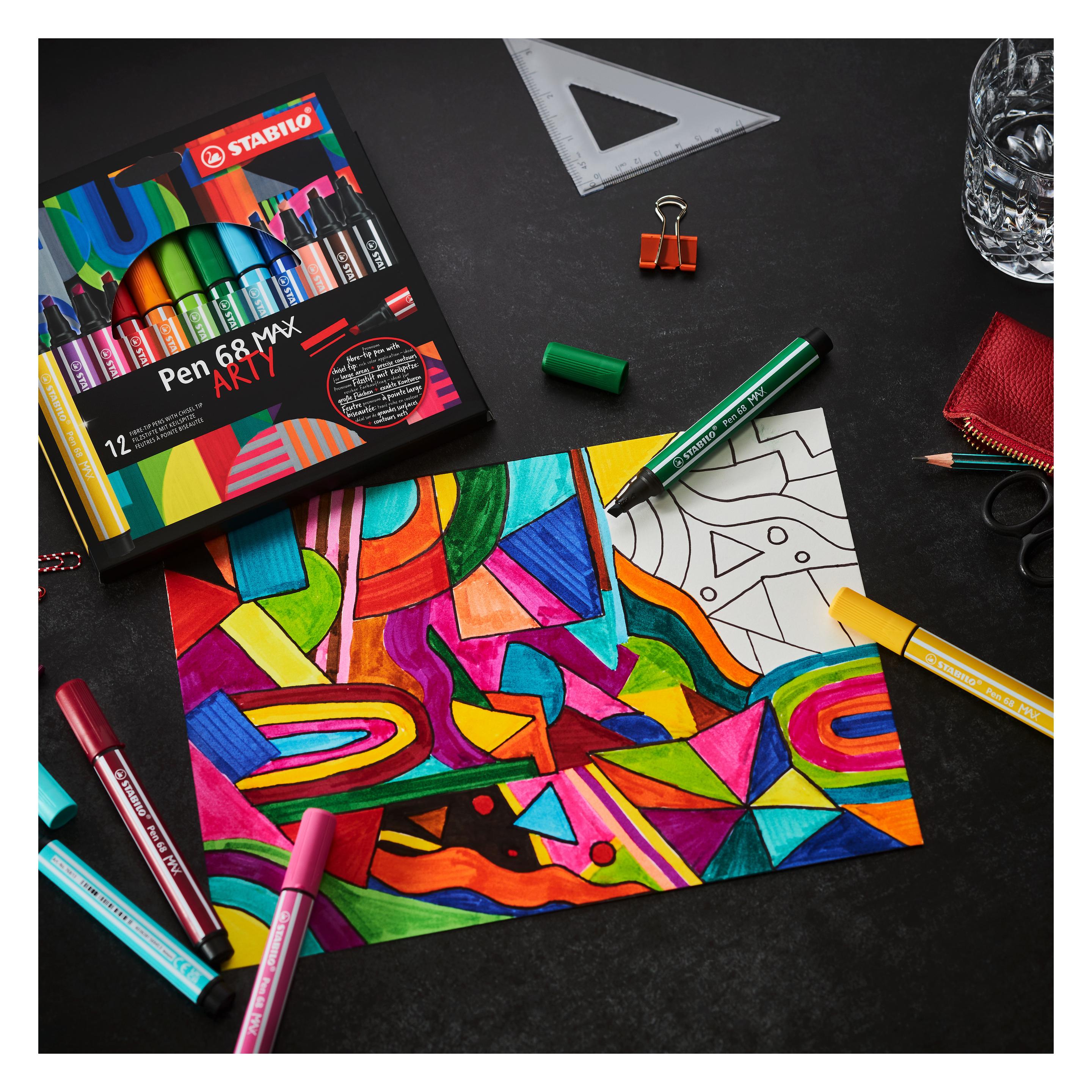 Stabilo Pen 68 Max Karminrot (1x) (768/48)