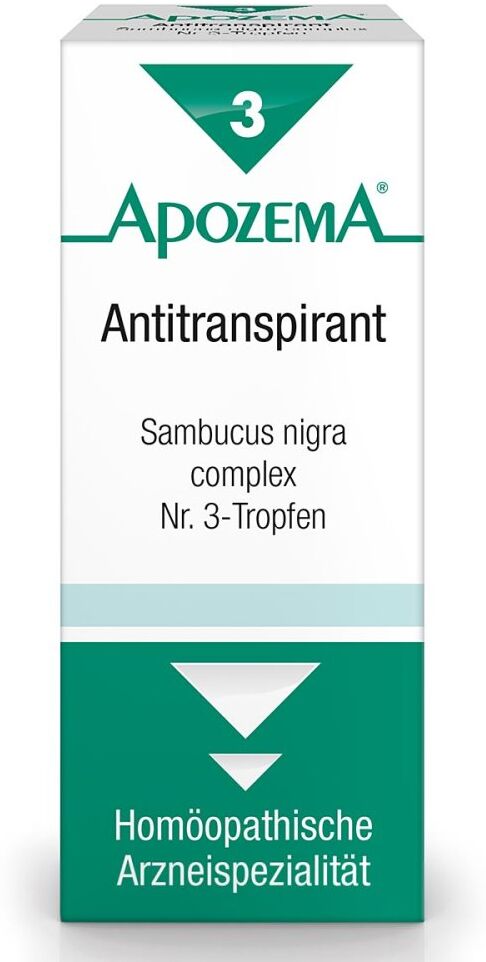 Apozema Antitranspirant Sambucus nigra complex Nummer 3 Tropfen 50ml