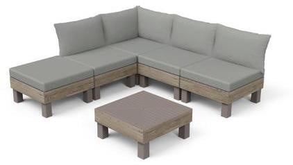 Keter Elements modulaire set voor 5 objecten, asenhout