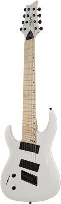 Harley Benton R-458MN LH WH MultiScale Blanc haute brillance