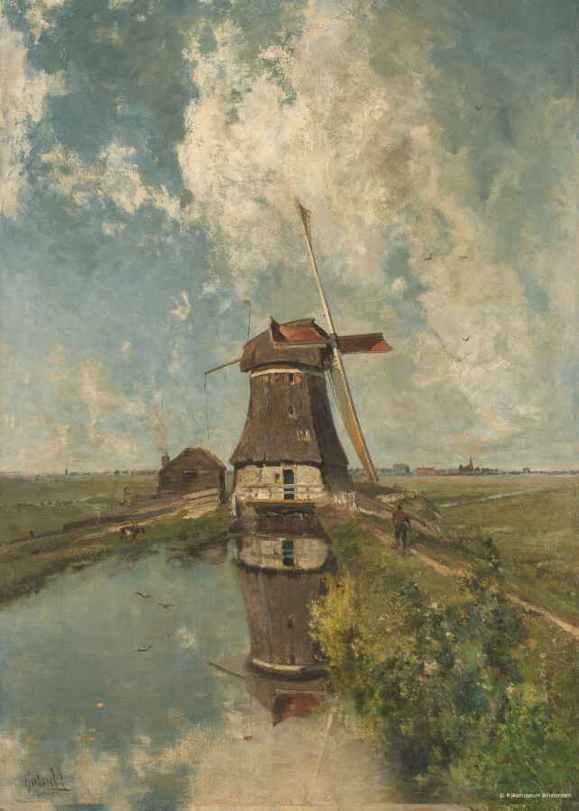 Puzzelman Puzzel Een molen Paul Gabriël Rijksmuseum 1000 stukjes