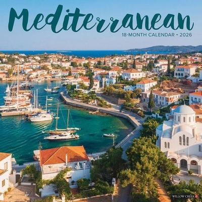 Mediterranean 2026 Wall Calendar
