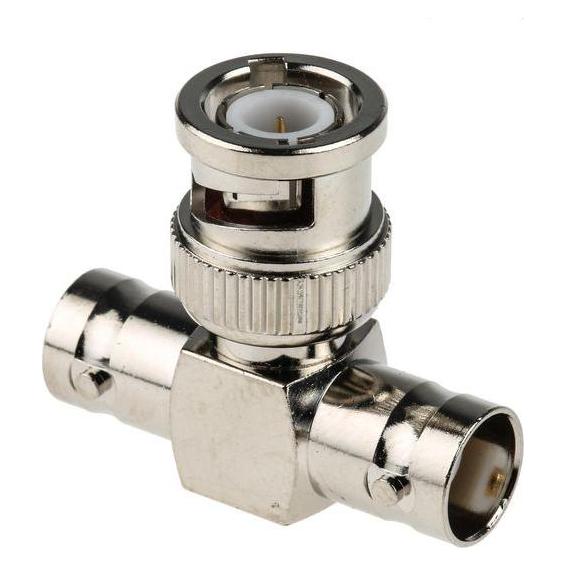 RS PRO HF Adapter, BNC - BNC, 50Ω, Male - Weiblich, T-Abzweig, 1GHz (5464948)
