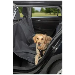 Trixie Autositzbezug Fleece Polyester Schwarz 1.45 x 1.60 m (Hund, Waschbar), Tiertransport