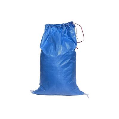 VEPATIM 25x Schwerlastsack Gewebesack Hochwassersack Getreidesack Lagersack 500 x 800 mm PP 30kg mit Band BLAU