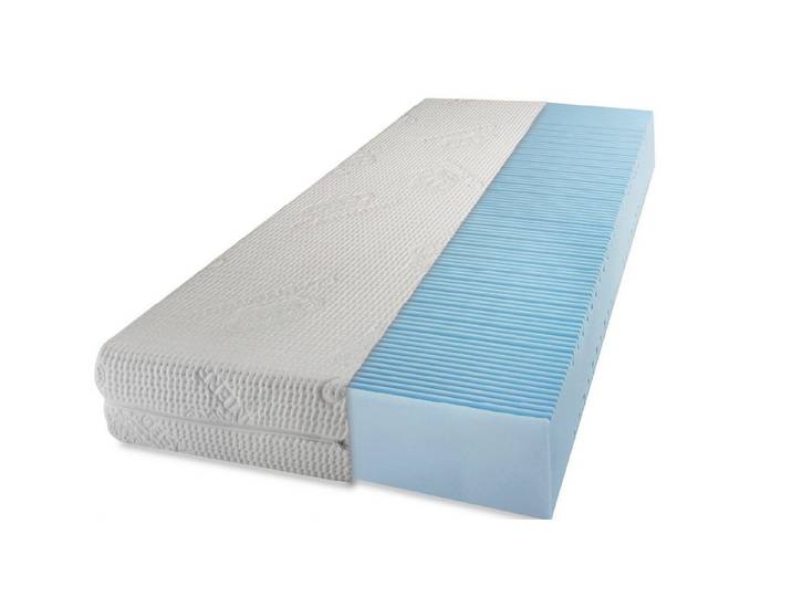 Kaltschaummatratze Cashmere, Viva Möbel, 19 cm hoch, (Packung, 1 Stück), Premium Cashmere Kaltschaum Matratze 19cm - 180x200 cm
