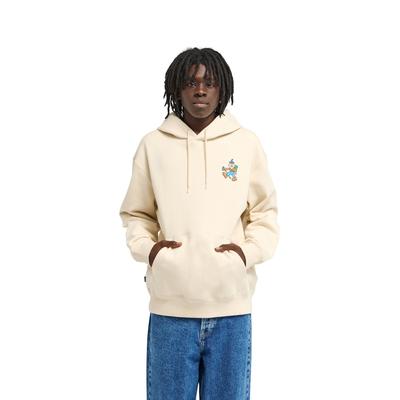 Hoodie ELEMENT "Planet Hiker", Herren, Gr. M, beige (oat milk), Obermaterial: 50% Baumwolle, 30% Baumwolle, 20% Polyester., Sweatshirts Hoodie