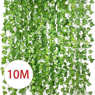 Uplifted Finds Artificial Ivy Leaves Garland   Hanging Vines For Outdoor & Indoor Greenery c 2m (1 String)
