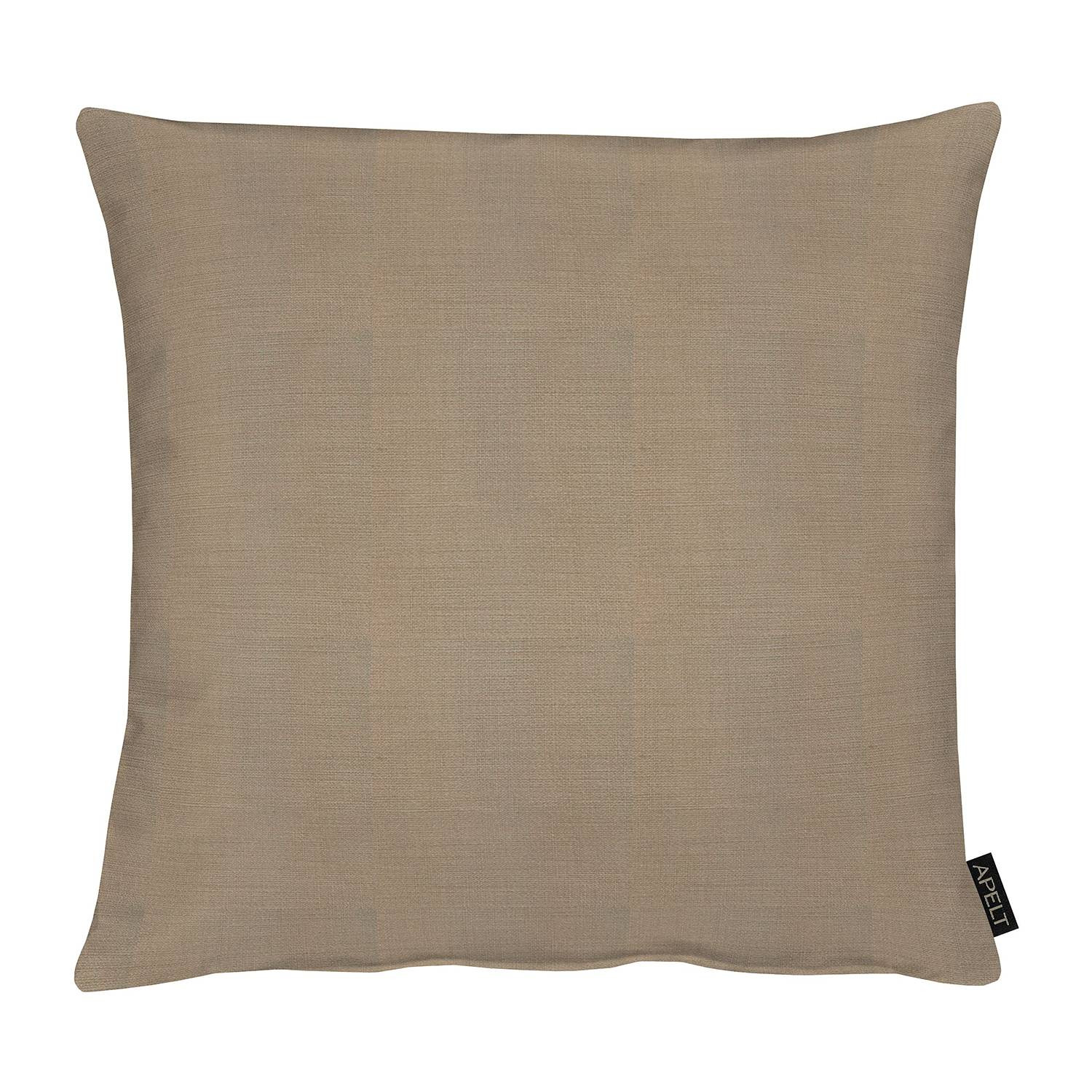 home24 Kussensloop Apart bruin, 49 x 49 cm, geweven katoen