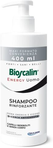 Bioscalin Energy Uomo Shampoo Fortificante 400ml
