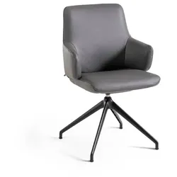Stressless Stuhl Laurel Leder Grau Grey