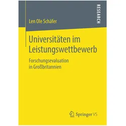 Universitäten im Leistungswettbewerb, Fachbücher von Len Ole Schäfer