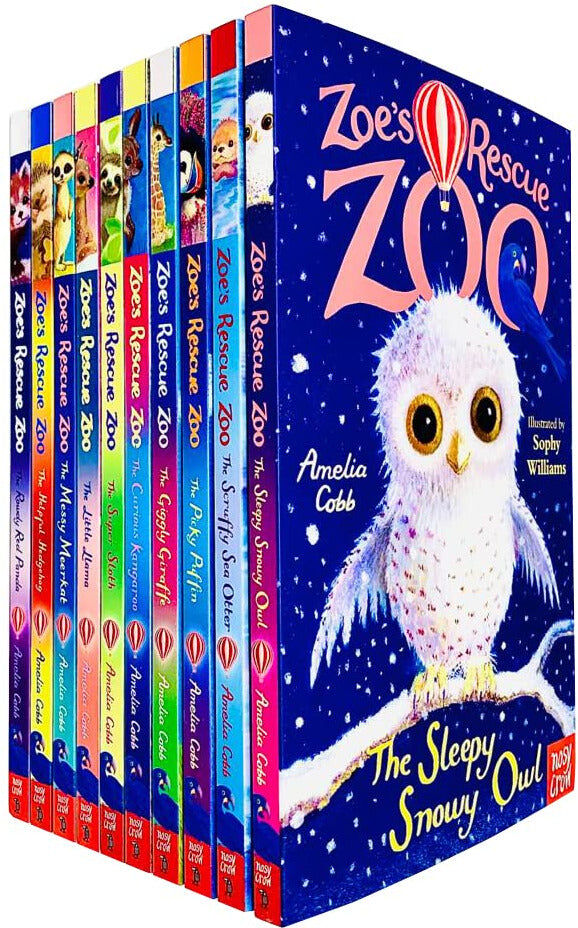 Nosy Crow Ltd Zoe's Rescue Zoo Series 2 Collection 10 Books Set – Animal Adventure Collection for Kids