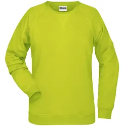 Damen Sweatshirt "8021" - L - acid-yellow
